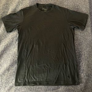 Ibex navy men’s small 100% merino wool crew neck tshirt